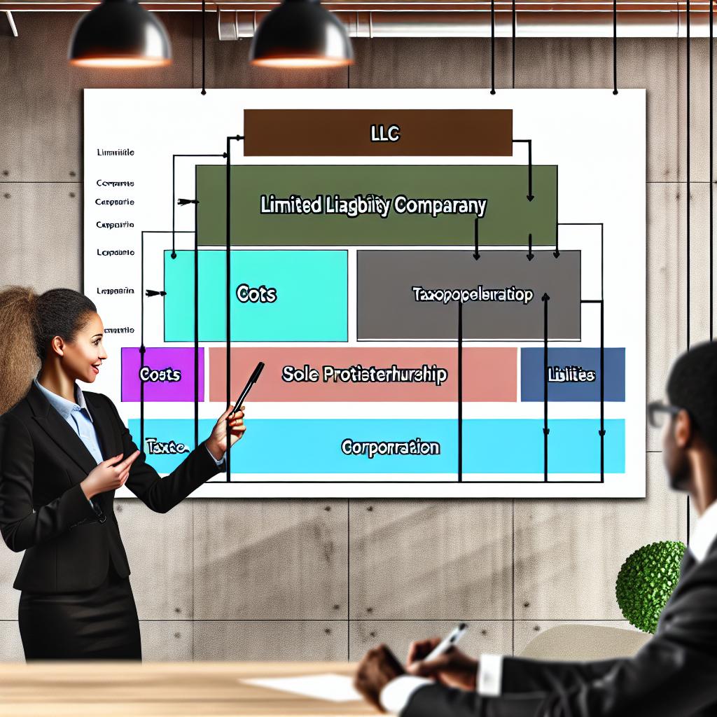 Choosing the Right Business Structure (LLC, Sole Proprietorship, Corporation)